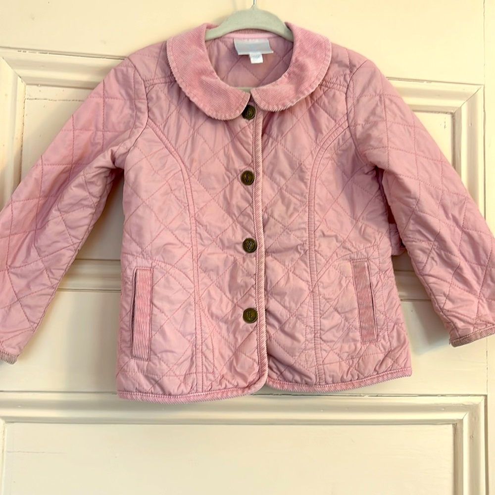 Little English quilted jacket.